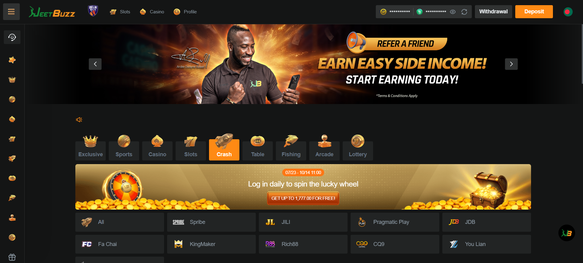 Login page for BetVisa Bangladesh members